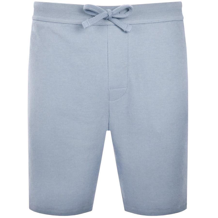 BOSS Waffle Shorts Blue | Mainline Menswear United States